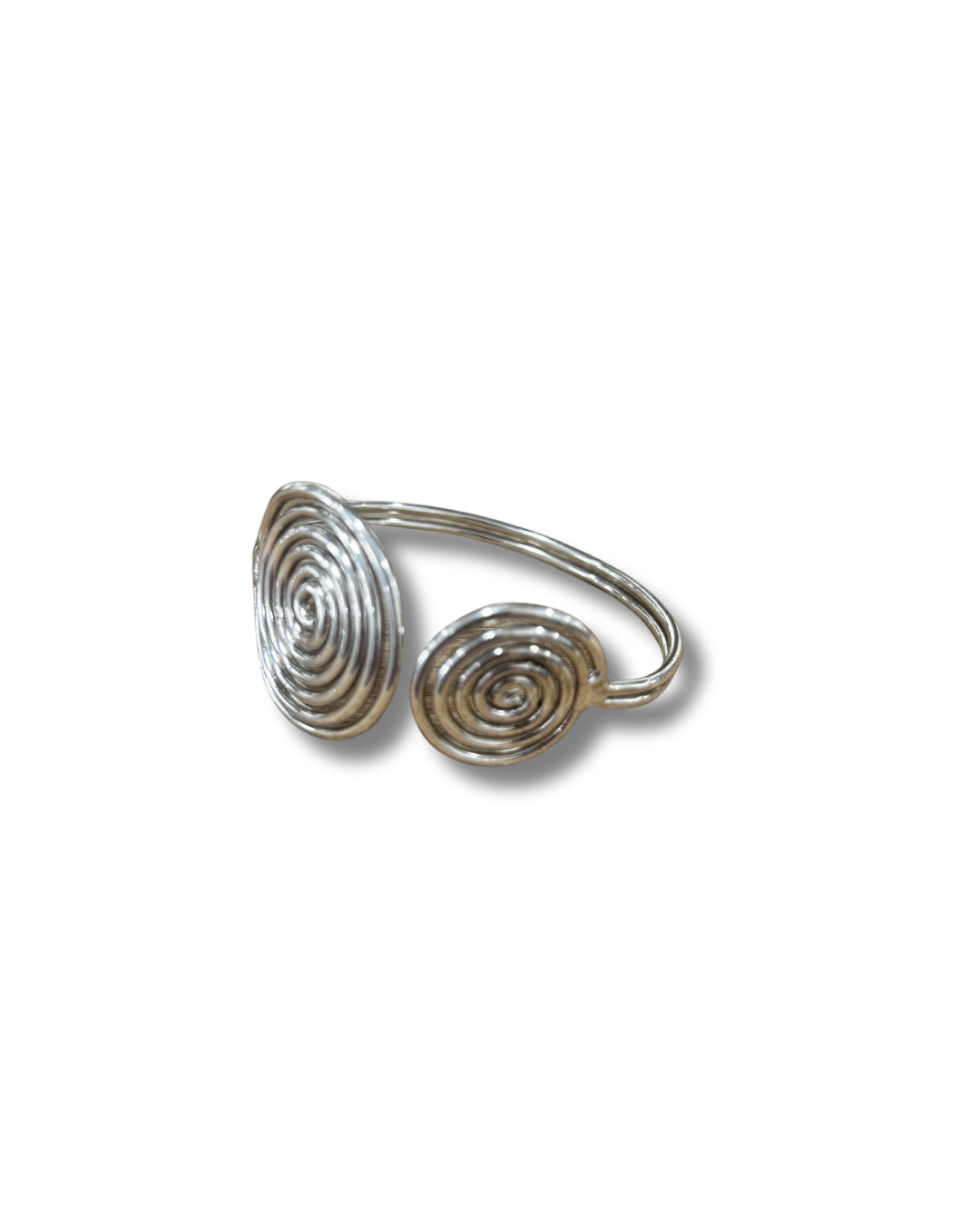 BANGLE APERTO CERCHI SPIRALI