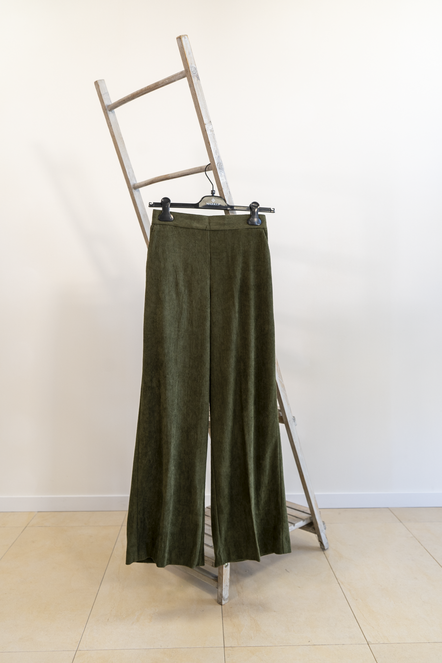 PANTALONE PALAZZO IN VELLUTO