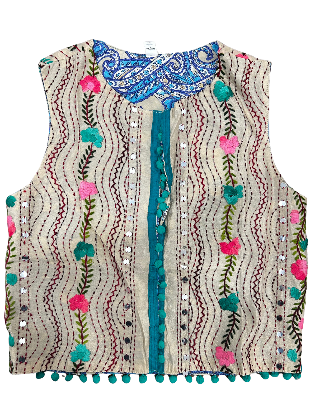GILET MULTICOLOR