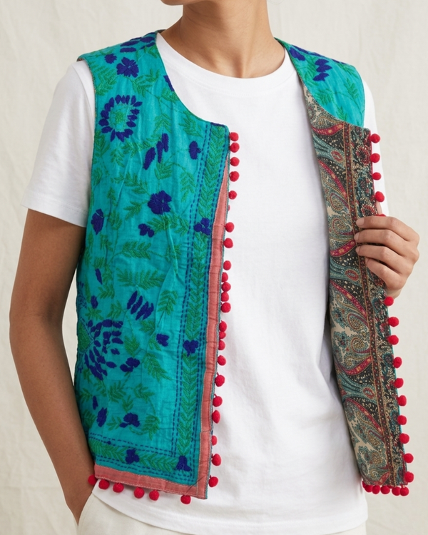 GILET MULTICOLOR