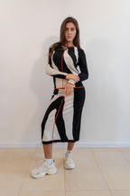 MAGLIA INTARSIA