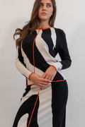 MAGLIA INTARSIA