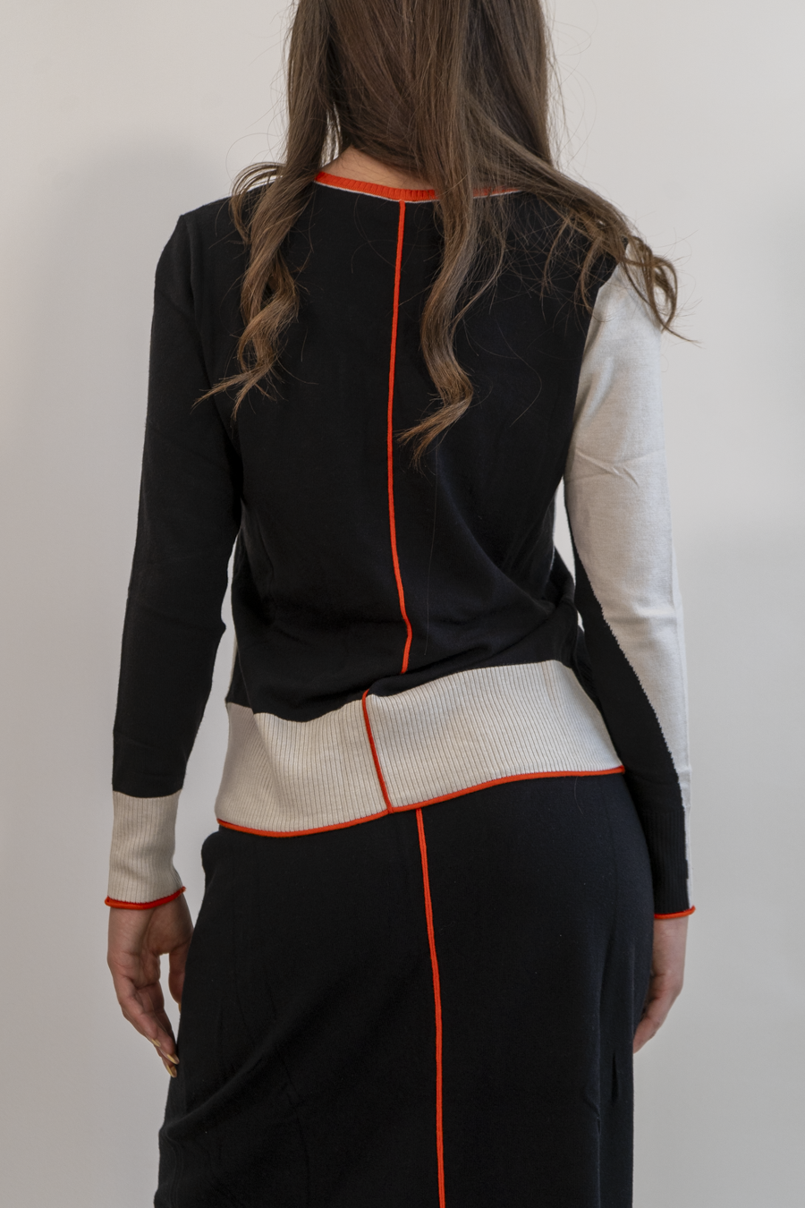 MAGLIA INTARSIA