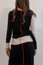 MAGLIA INTARSIA