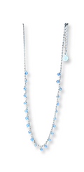 COLLANA PENDENTI PERLINE TURCHESE