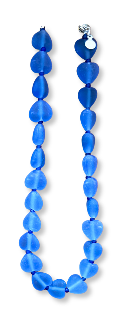 COLLANA CUORI TURCHESE