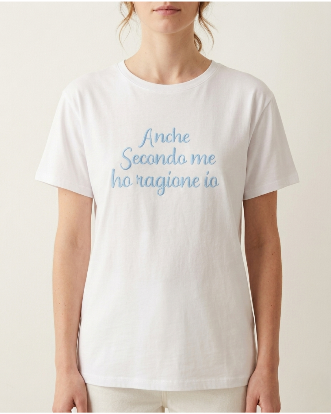 T-SHIRT "HO RAGIONE IO "