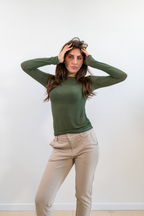 MAGLIA CASHMERE BLEND GIROCOLLO