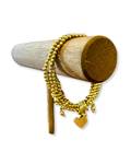 BRACCAILE ELASTICO CUORE PENDENTE