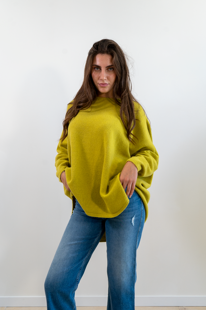 MAGLIONE OVER CASHMERE