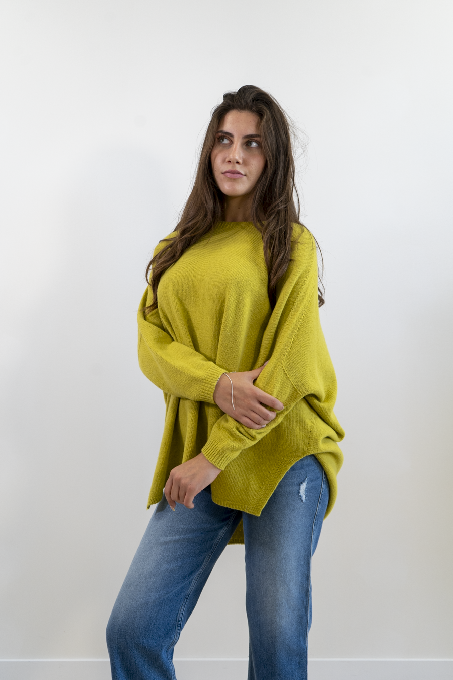 MAGLIONE OVER CASHMERE