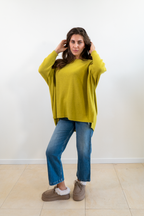 MAGLIONE OVER CASHMERE