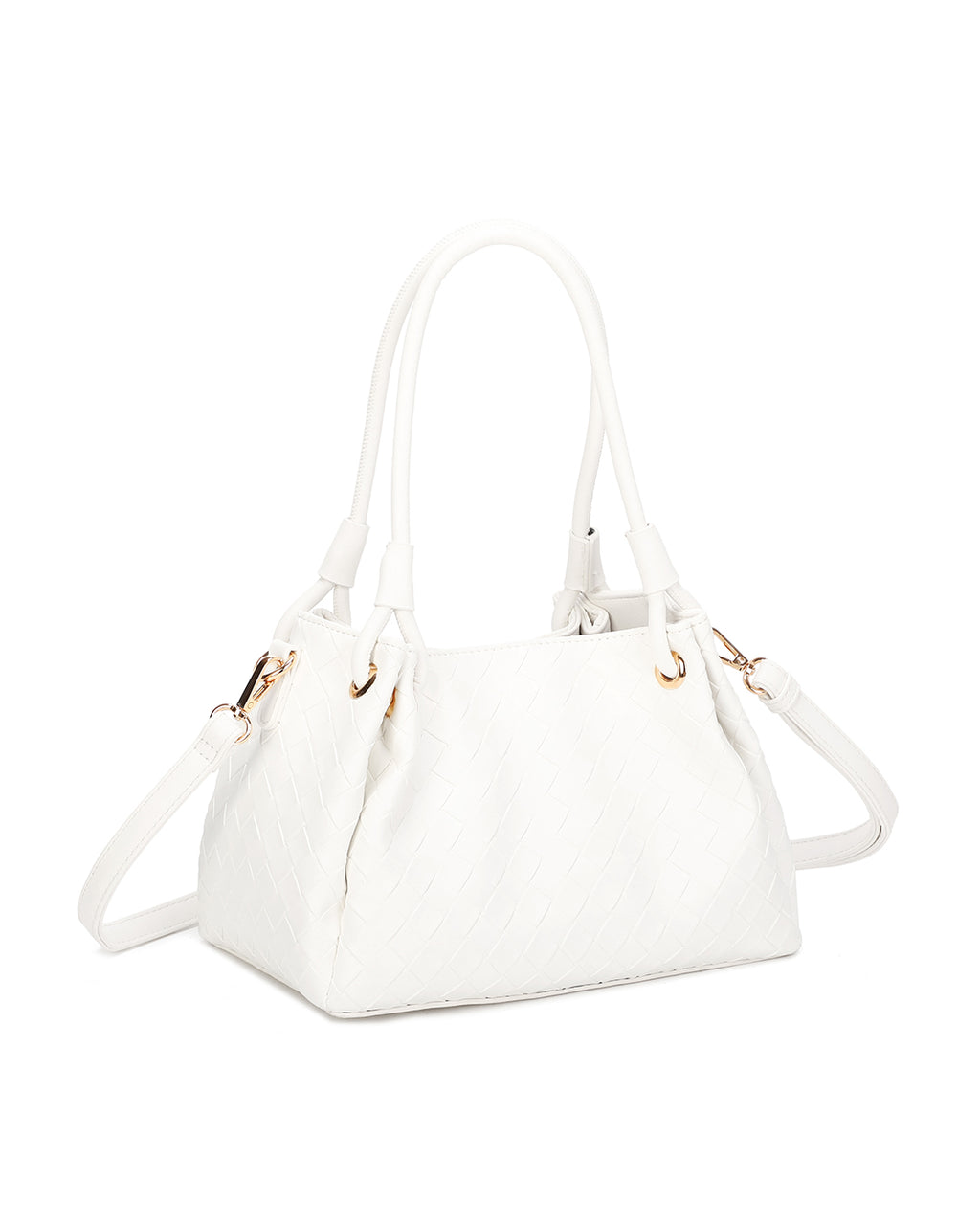 BORSA ECO ENRICO COVERI INTRECCIATA