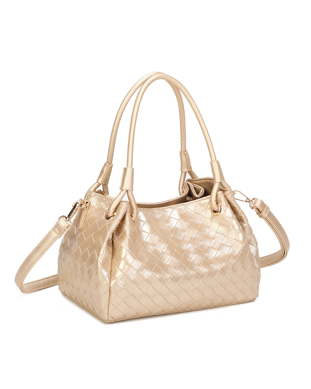 BORSA ECO ENRICO COVERI INTRECCIATA