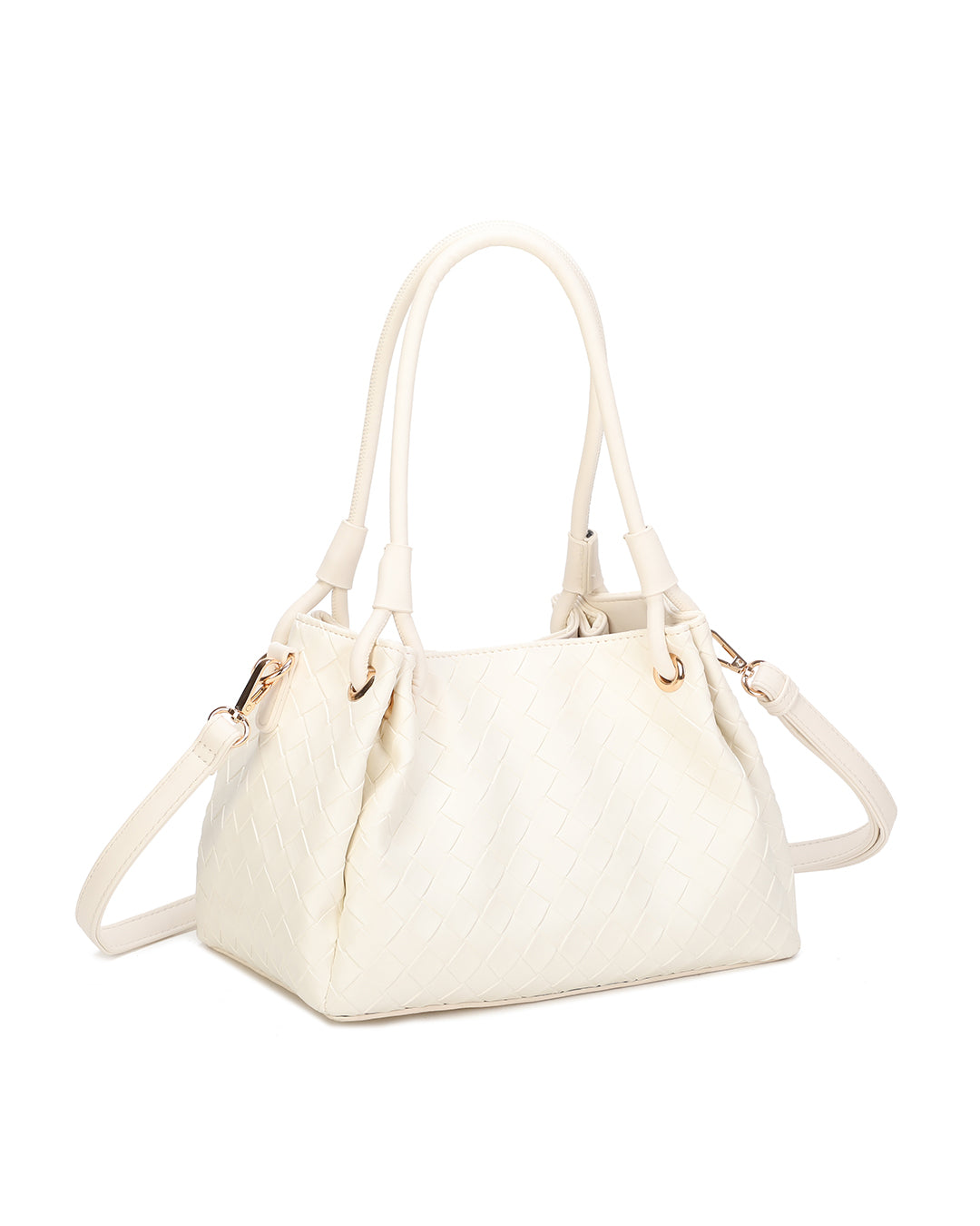 BORSA ECO ENRICO COVERI INTRECCIATA