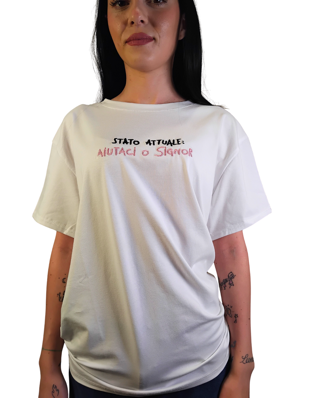 T-SHIRT "STATO ATTUALE: AIUTACI O SIGNOR"