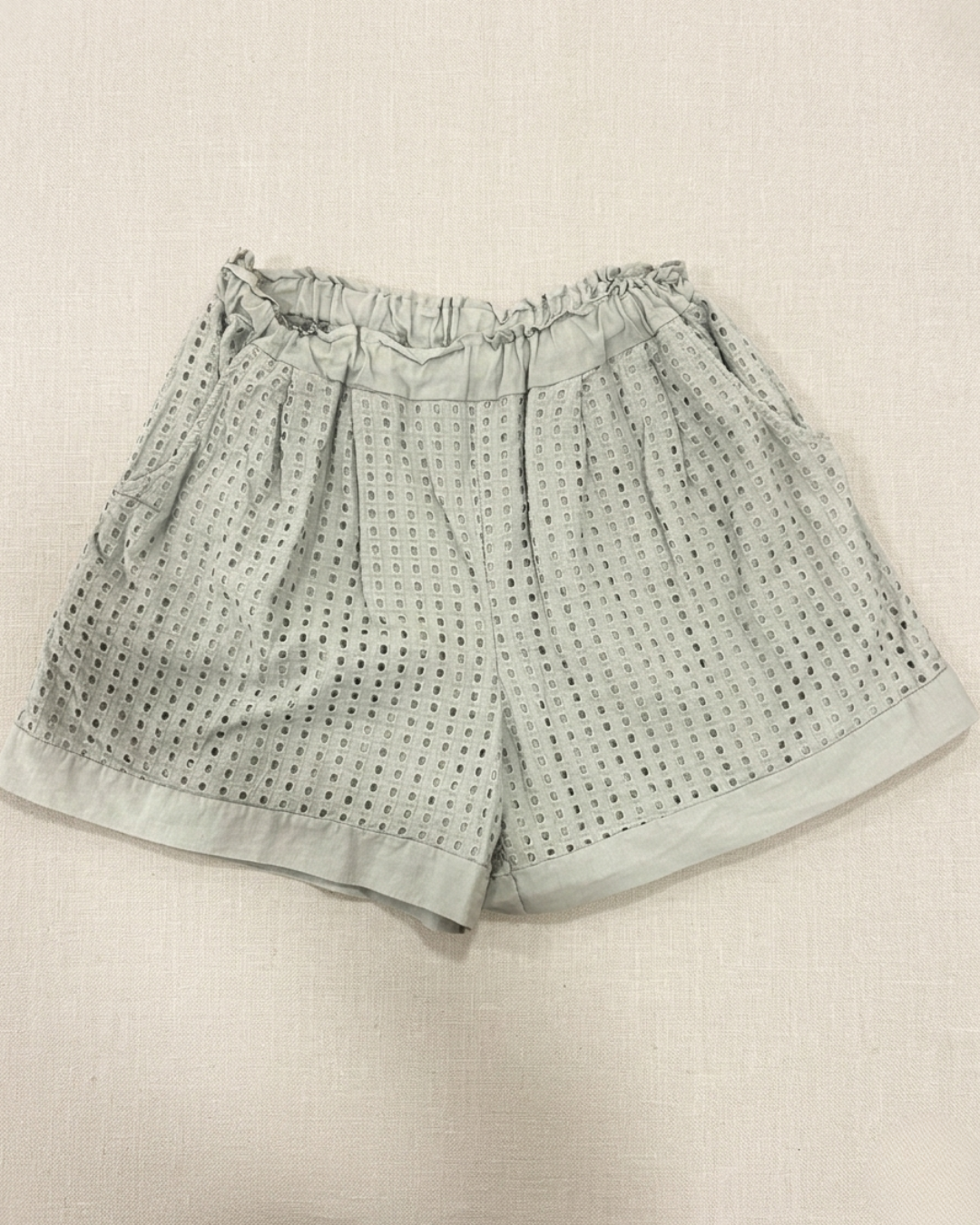 SHORTS TRAFORATO 100% COTONE