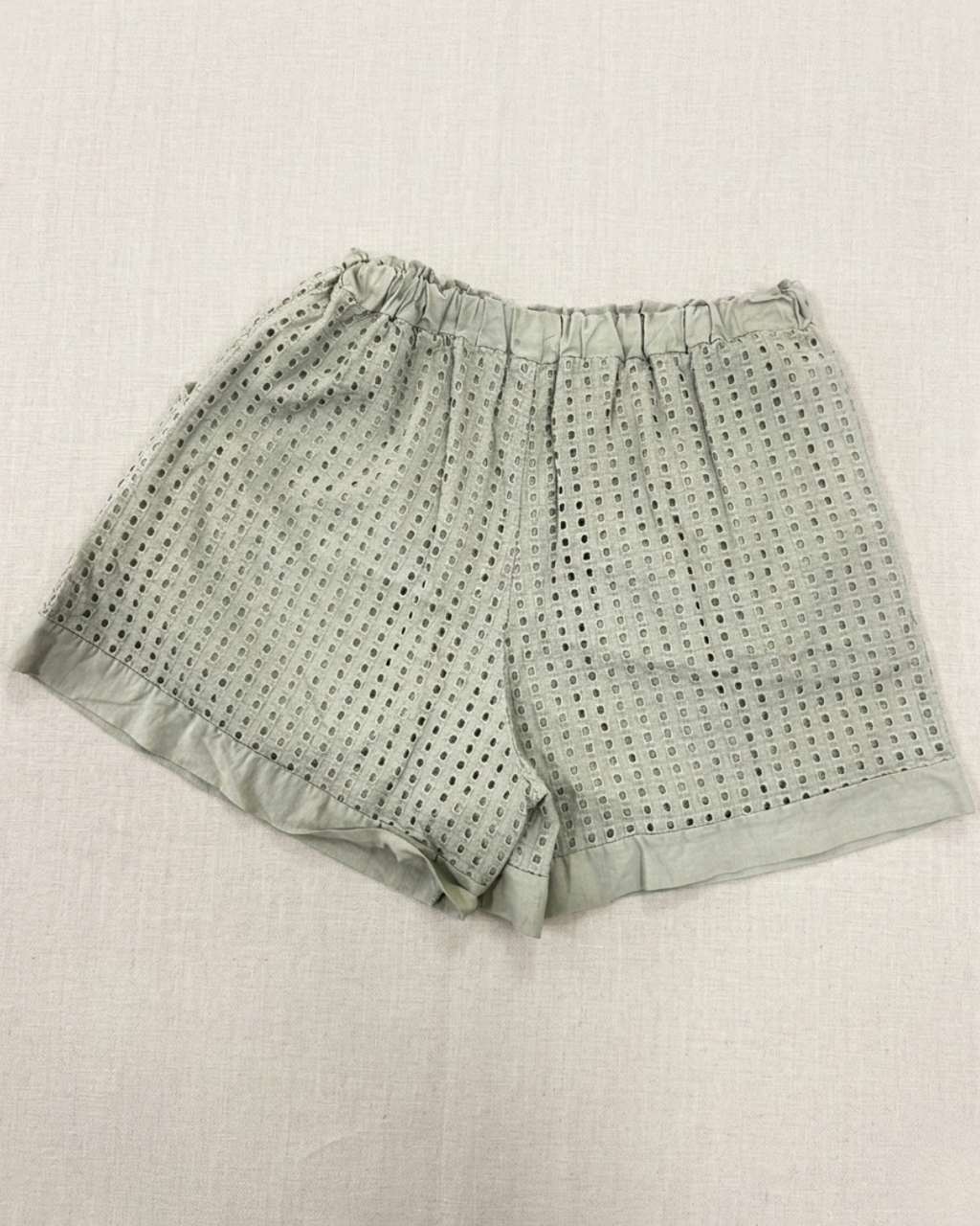 SHORTS TRAFORATO 100% COTONE