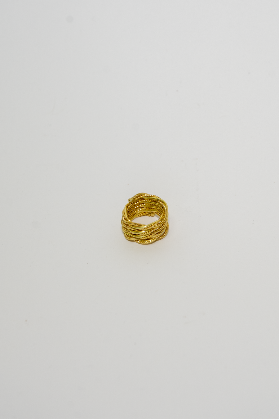 ANELLO FASCIA SPIRALE INTRECCIO MICROFILO