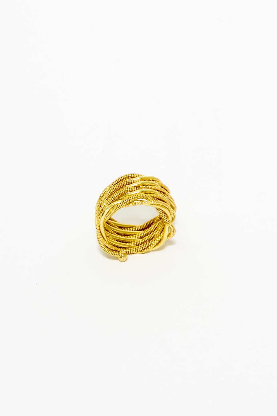 ANELLO FASCIA SPIRALE INTRECCIO MICROFILO