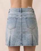GONNA CORTA IN JEANS