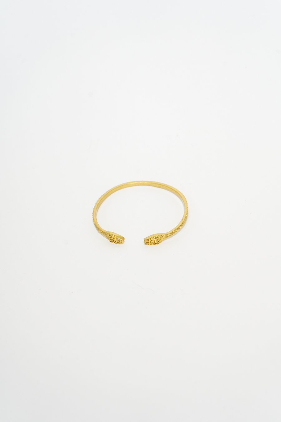 BR. BANGLE APERTO TEXTURE SERPENTE