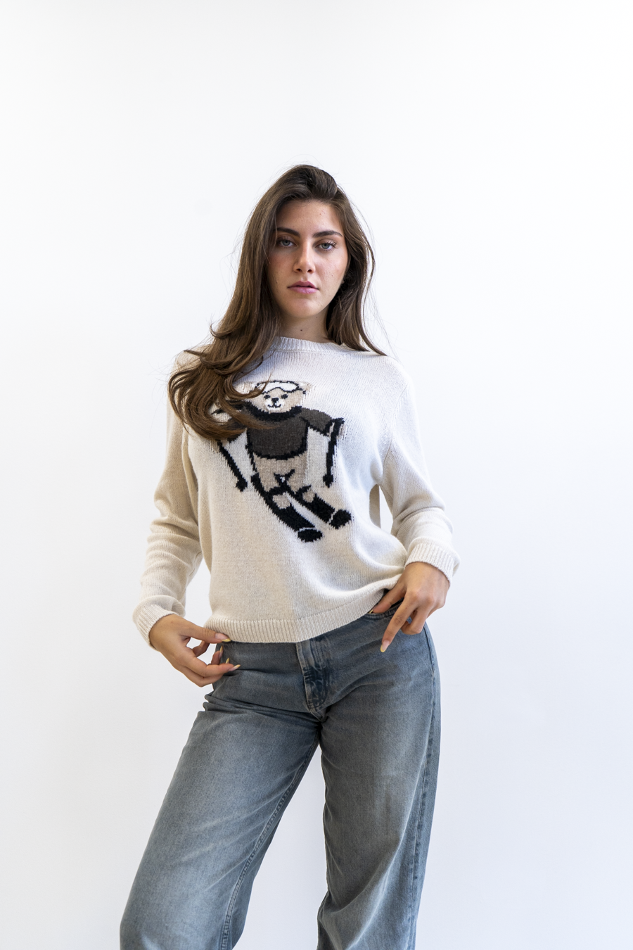 MAGLIA IN CASHMERE BLEND