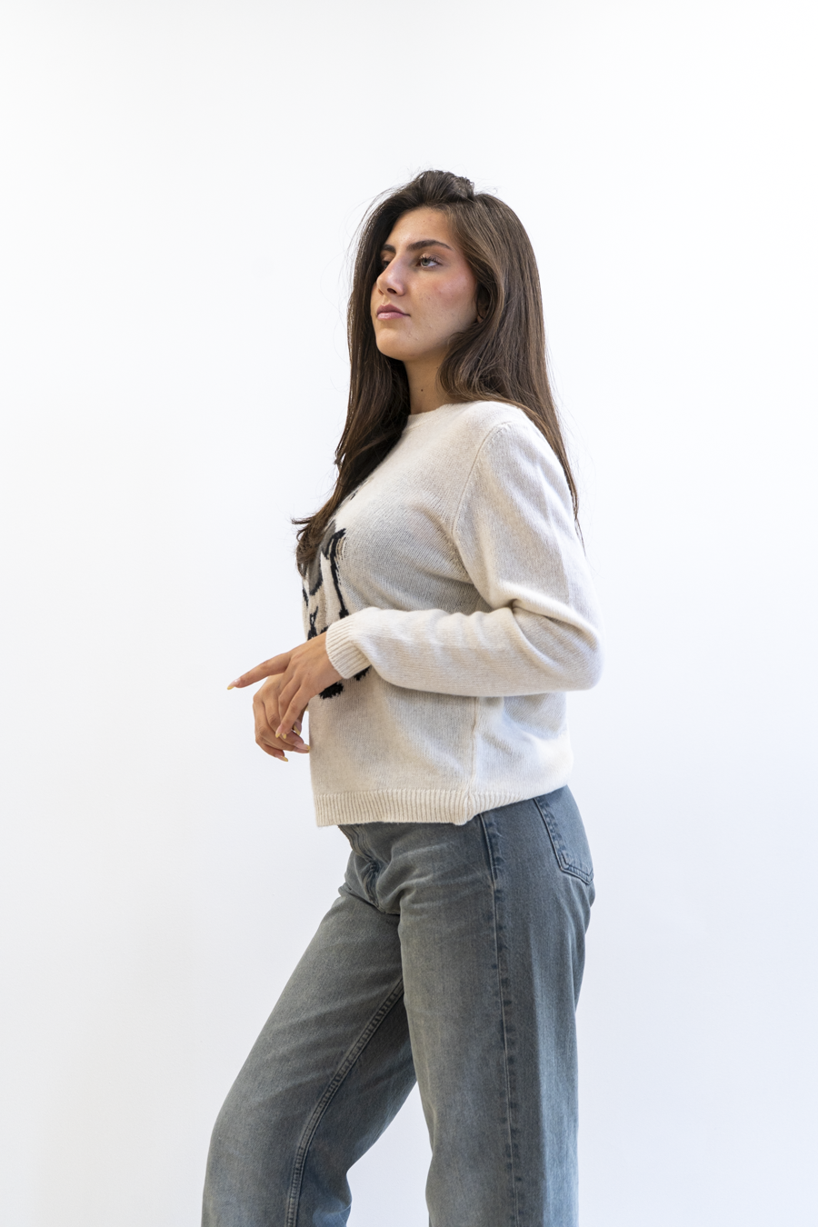 MAGLIA IN CASHMERE BLEND