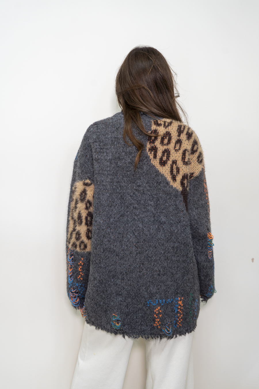 CARDIGAN OVERSIZE CON ORSETTO