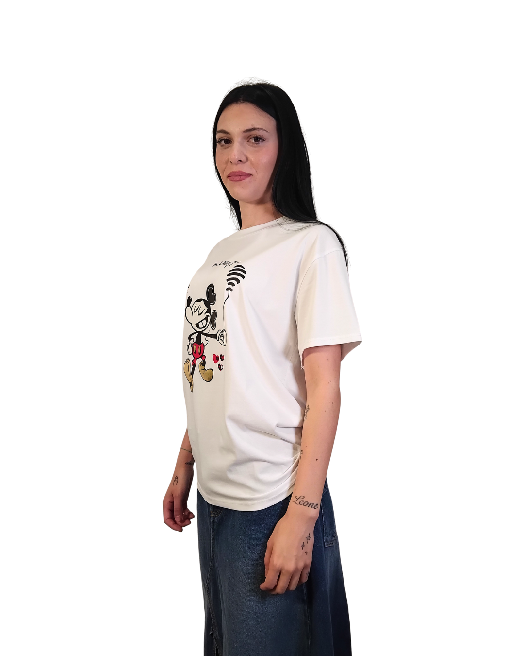 T-SHIRT "TOPOLINO CON PALLONCINO"