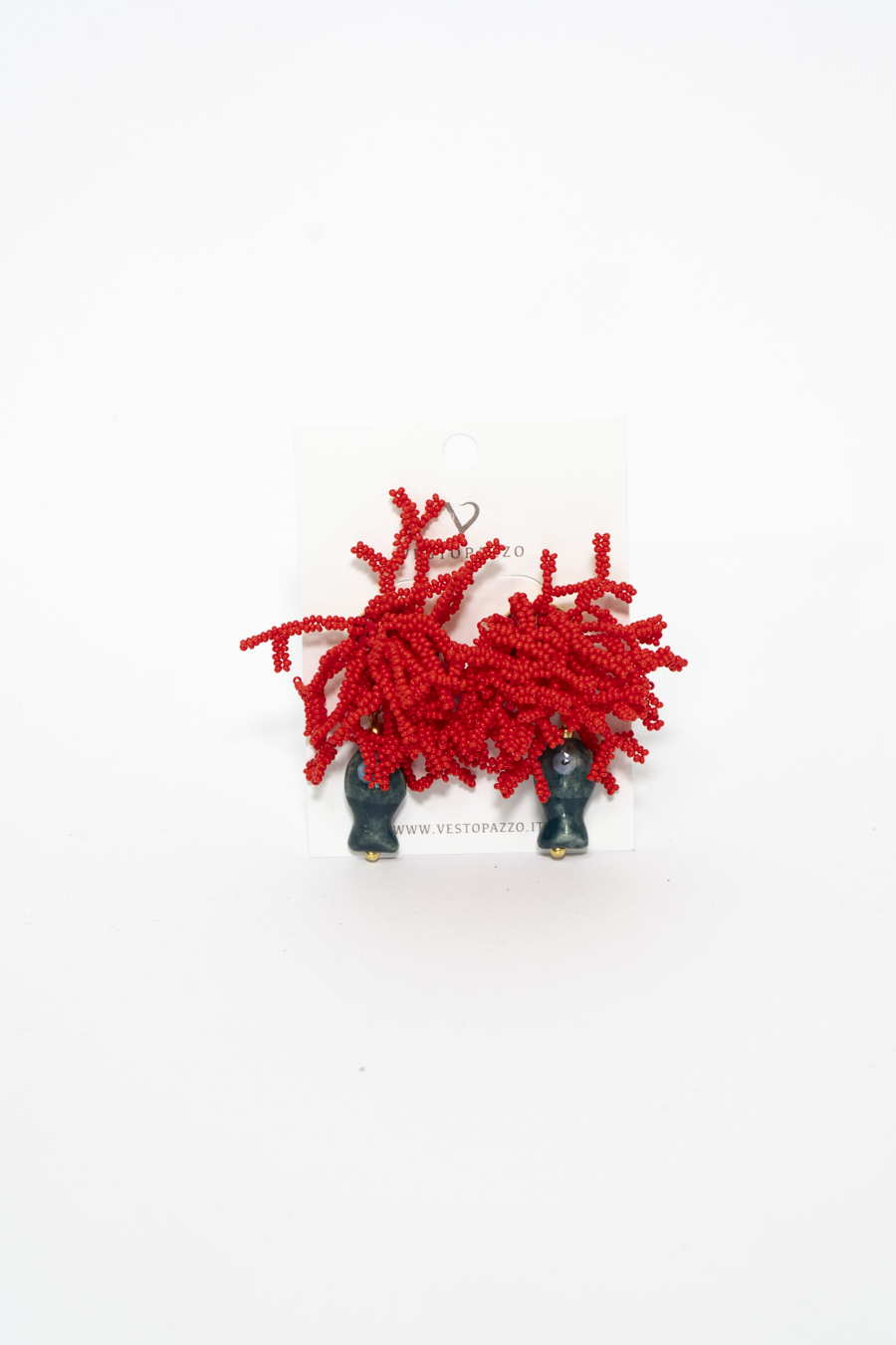 ORECCHINI ANEMONE CON PESCE