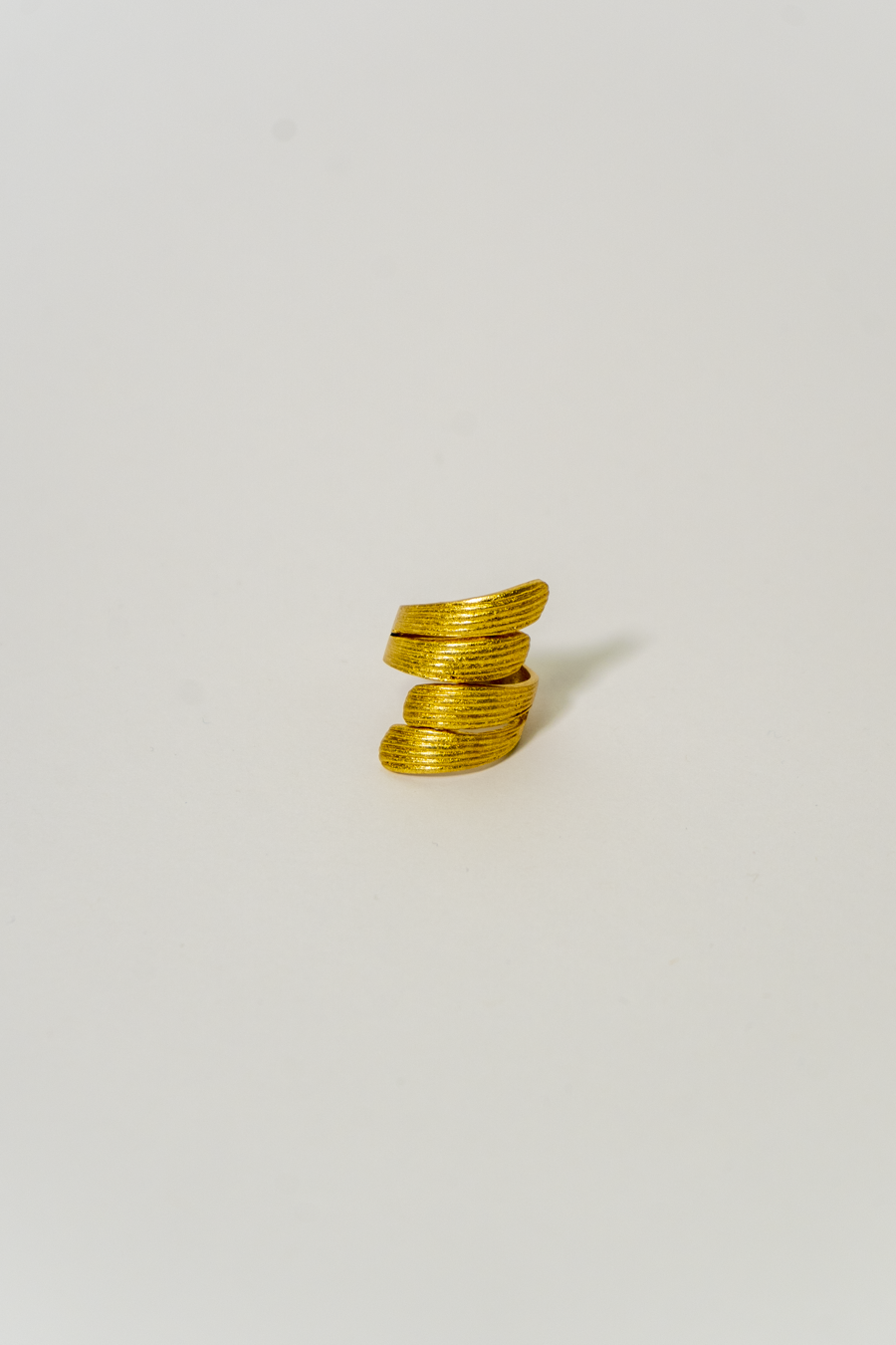 ANELLO FASCIA DESIGN OTTONE