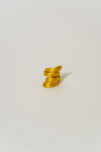 ANELLO FASCIA DESIGN OTTONE