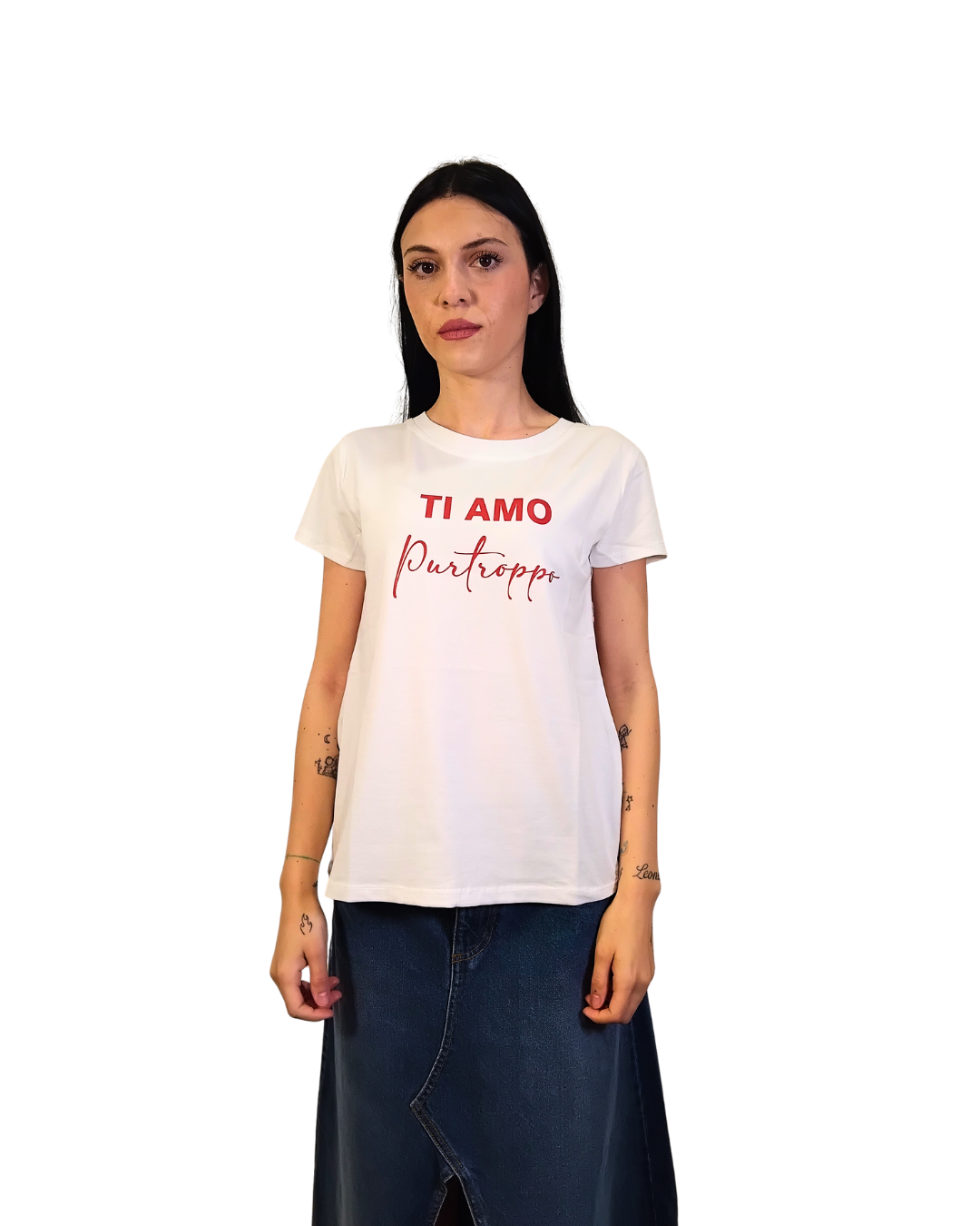 T-SHIRT "TI AMO PURTROPPO"