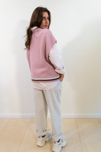 GILET CON ROMBI