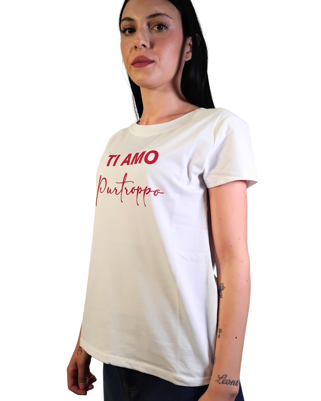 T-SHIRT "TI AMO PURTROPPO"