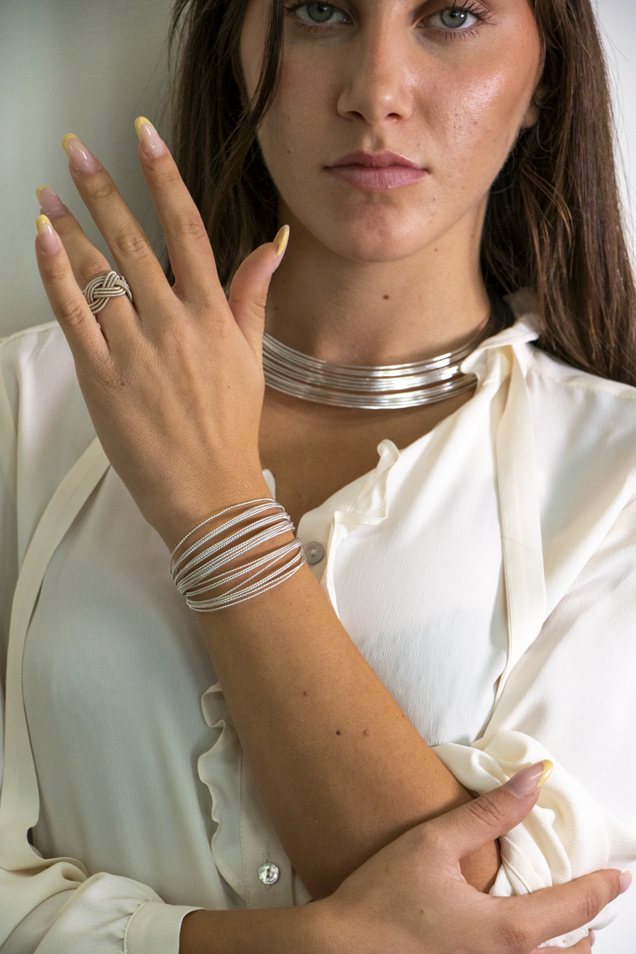 CHOKER MULTI FILI