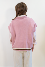 GILET CON ROMBI