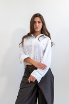 CAMICIA CON BRILLANTI