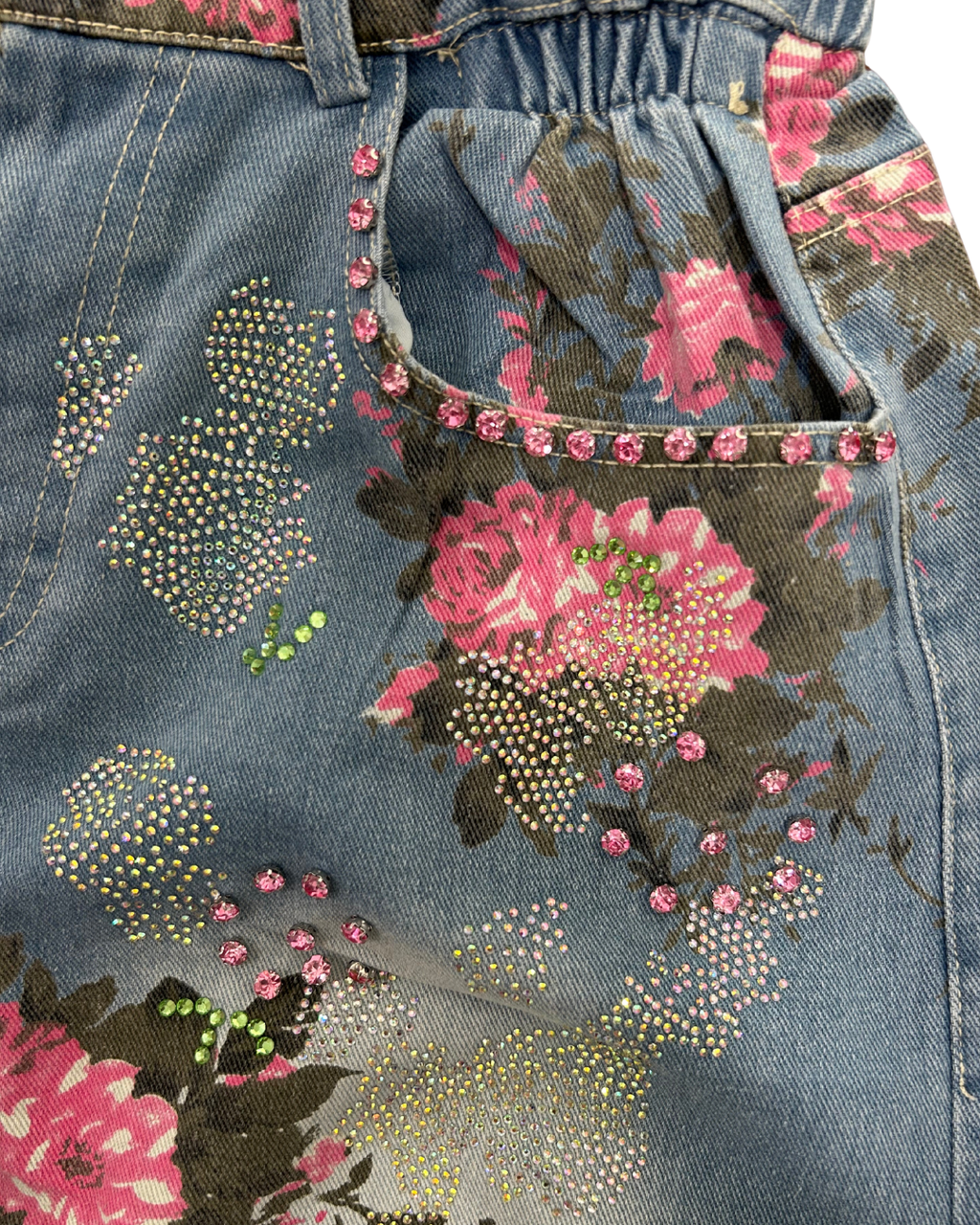 SHORTS DENIM CON CON CLIP