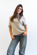 MAGLIA CON FIOCCO