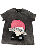 T-SHIRT AMPIA CON GRAFICA FLY OUT