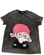 T-SHIRT AMPIA CON GRAFICA FLY OUT