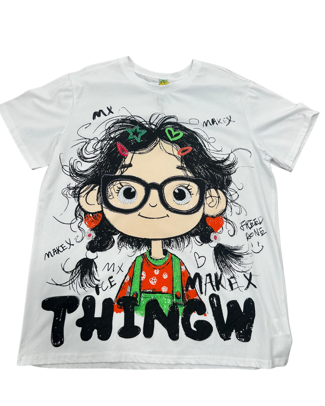 T-SHIRT AMPIA FLY OUT STAMPA