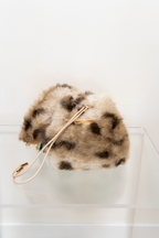 BORSA BACI & ABBRACCI PELLICCIA MACULATA