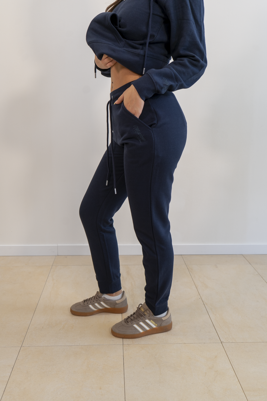 PANTALONE IN FELPA