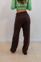 PANTALONI DRITTI IN PUNTO DOPPIO