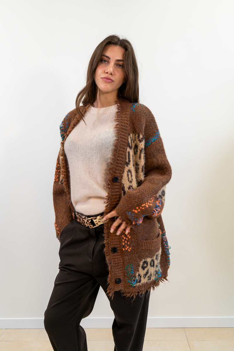 CARDIGAN 100% VISCOSA