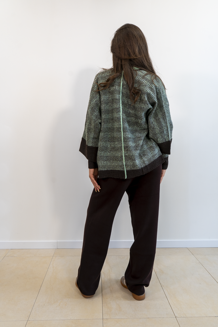 GIACCA APERTA JACQUARD