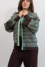 GIACCA APERTA JACQUARD